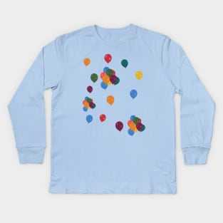 balloons Kids Long Sleeve T-Shirt